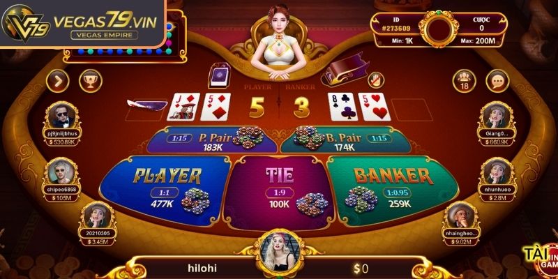 Mẹo chơi Baccarat Vegas79 hiệu quả từ chuyên gia