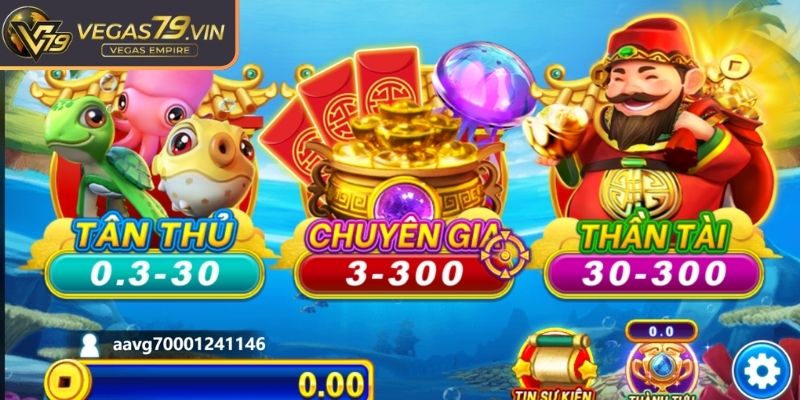 Giới thiệu game Bắn Cá Tài Lộc tại Vegas79
