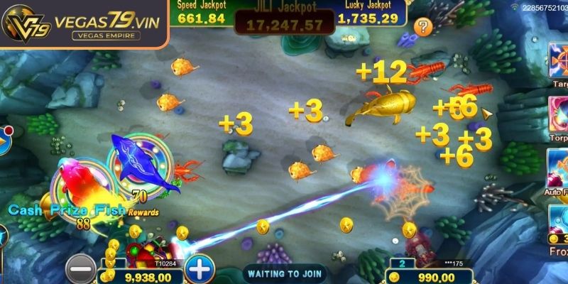 Hệ thống súng trong bắn cá tây du ký