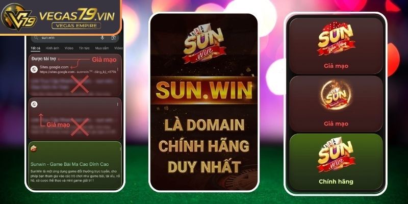 Hướng dẫn xử lý khi gặp giả mạo Sunwin