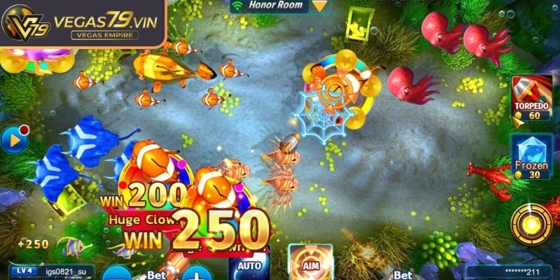 Game Bắn Cá Sấu Vegas79 – Trải Nghiệm Săn Cá Hấp Dẫn Nhất 2 Quan sát kỹ các loại cá