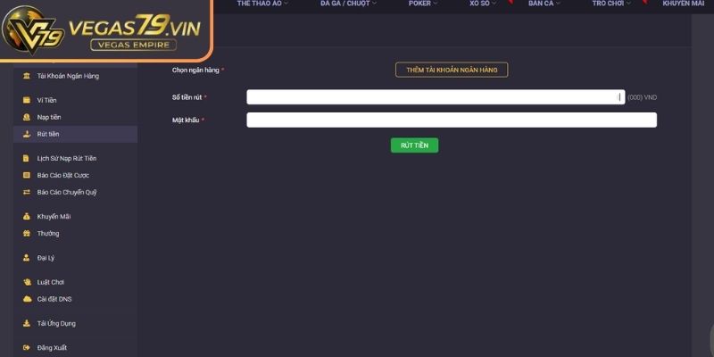 Rút Tiền Vegas79 – Nhận Thưởng Dễ Dàng Xử Lý Minh Bạch 1 Giới thiệu quy trình rút tiền Vegas79